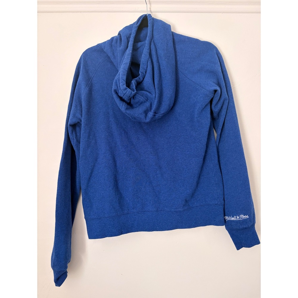 Philadelphia 76ers Hoodie Mitchell & Ness Funnel Neck HCW Sweatshirt Womens M - Picture 6 of 10